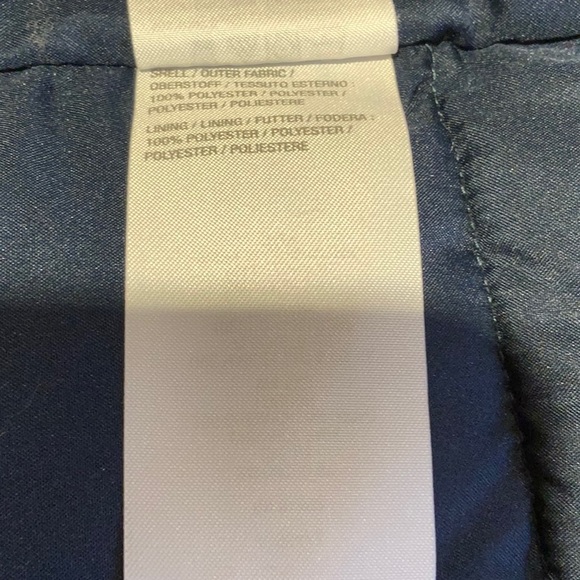 Puffer Vest with sleeves - Navy - Picture 6 of 6